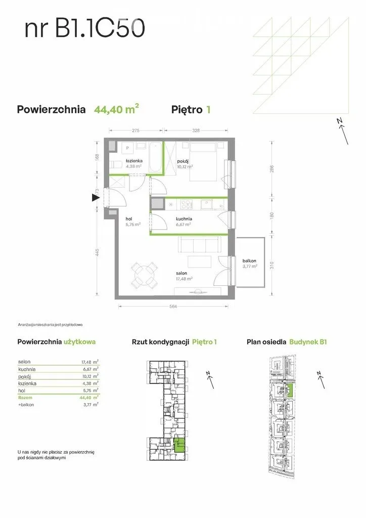 Mieszkanie 2 pokojowe na Bemowie 