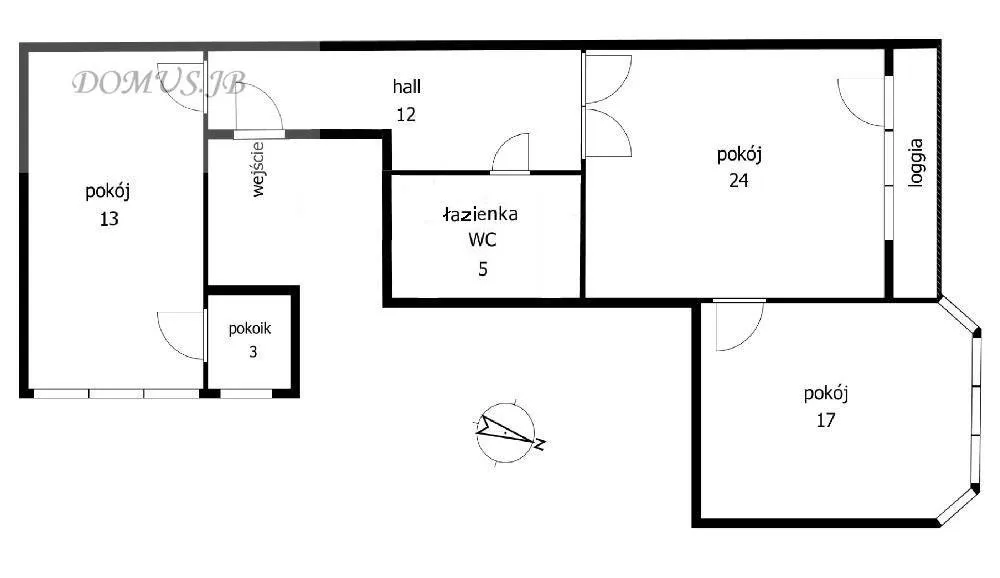 Wynajmę mieszkanie trzypokojowe: Warszawa Śródmieście Centrum , ulica Al. Jerozolimskie, 74 m2, 5300 PLN, 3 pokoje - Domiporta.pl