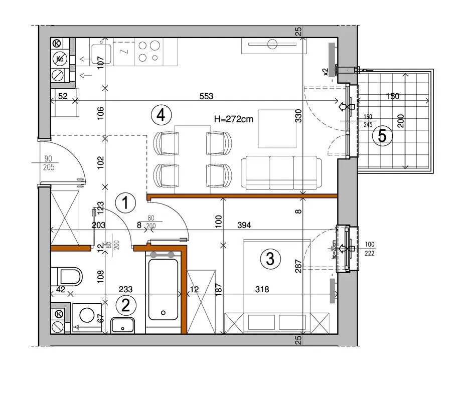 Mieszkanie na sprzedaż, 35 m², 2 pokoje Warszawa 