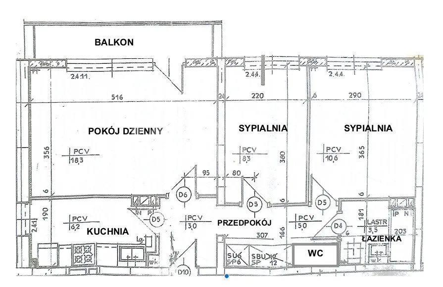 55 m2 