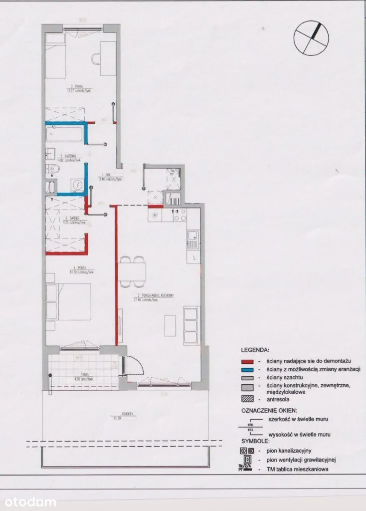 Komfortowe 3 pokoje, 72 m2 z ogródkiem