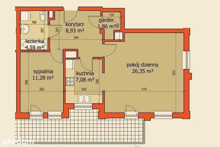 60m2, Idealna lokalizacja. Gotowe do wprowadzenia 