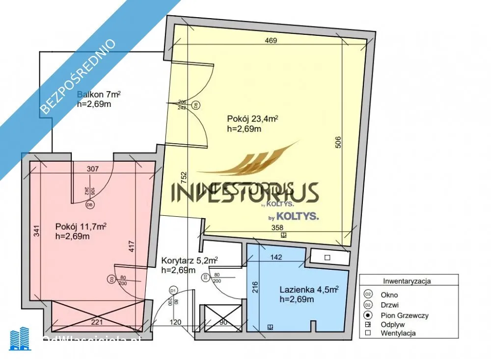 Apartament na starym Żoliborzu (Plac Inwalidów) z podziemnym miejscem garażowym 