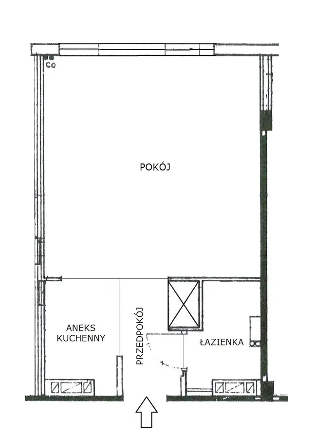 Mieszkanie na sprzedaż, 27 m², 1 pokój Warszawa Mokotów Sadyba 