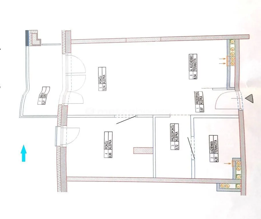 Mieszkanie na sprzedaż, 41 m², 2 pokoje Warszawa Wilanów 