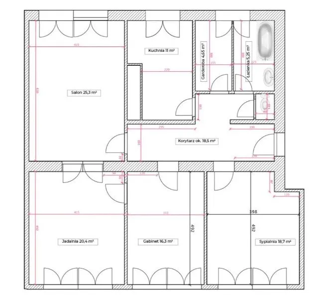 Sprzedam mieszkanie czteropokojowe : Warszawa Śródmieście Koszyki , ulica Koszykowa, 112 m2, 1980000 PLN, 4 pokoje - Domiporta.pl