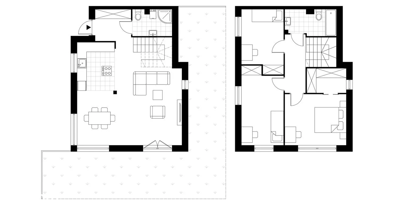 4-pokojowe mieszkanie 100m2 + ogródek Bezpośrednio