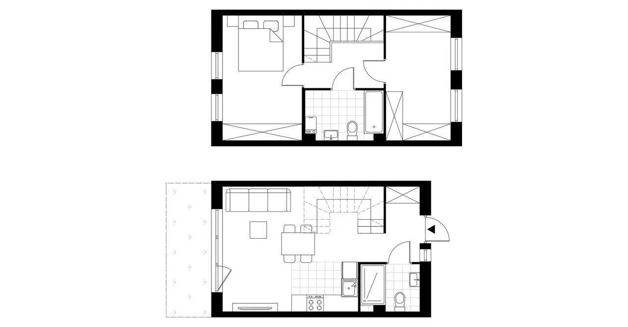 3-pokojowy dom 64m2 + ogródek Bez Pośredników