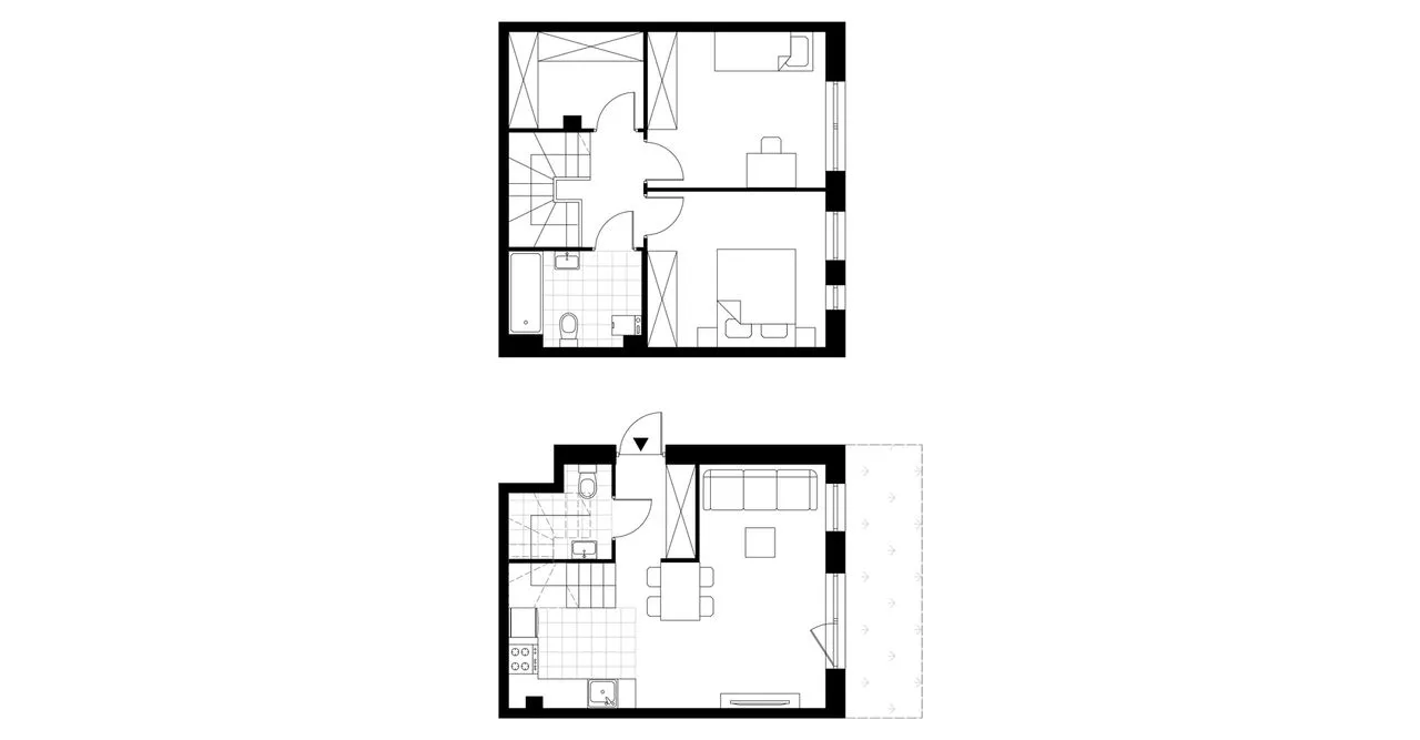 3-pokojowy dom 69m2 + ogródek Bezpośrednio