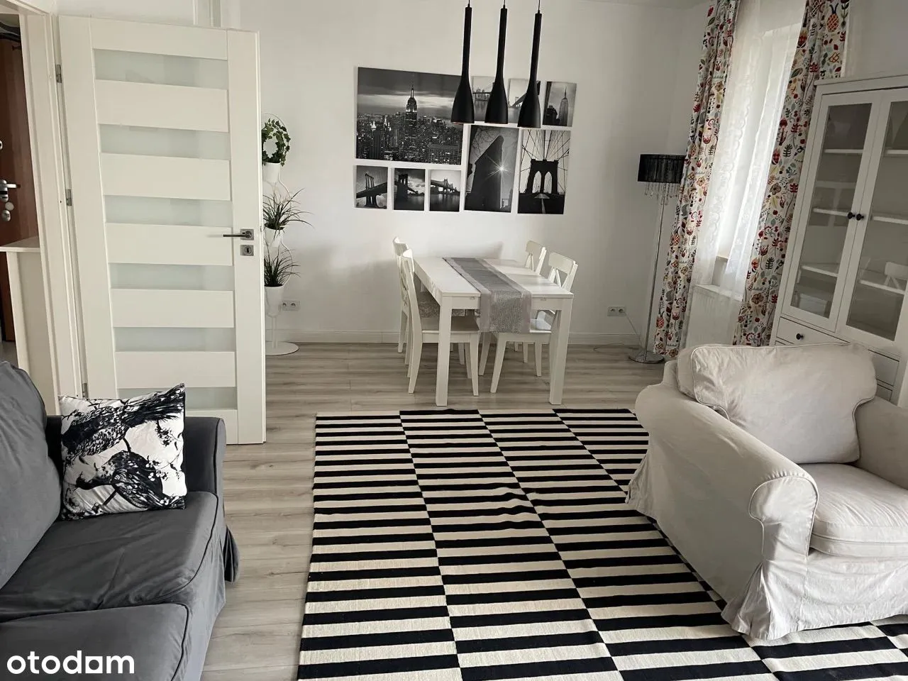 Apartament z widokiem na centrum Warszawy