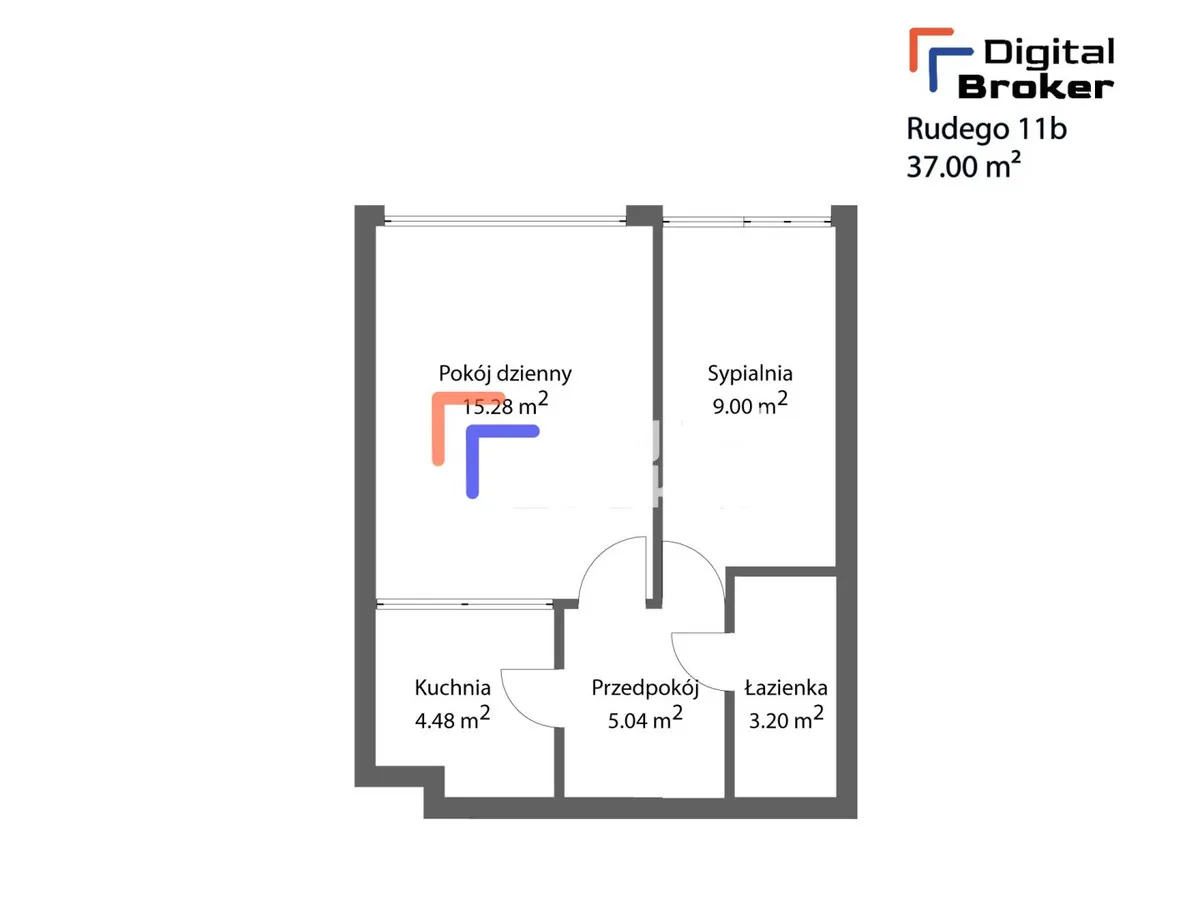 ⭐️Mieszkanie 2-pokojowe ⭐ 36 m² ⭐ Mokotów ⭐️ 