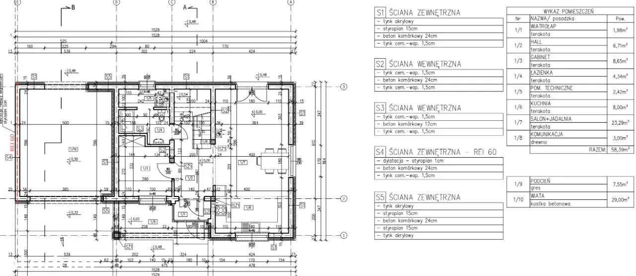 Nowy 5 pokoi działka 550 m2 NAD KANAŁEM