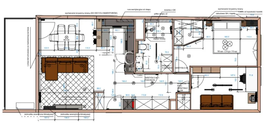 Przestronny, piękny 3 pokojowy apartament na Woli 