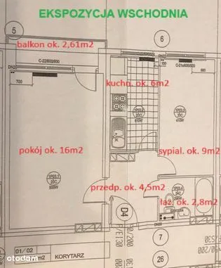 6min pieszo METRO Bezpośrednio 2 pok, oddzielna kuchnia, balkon. Zielona okolica 