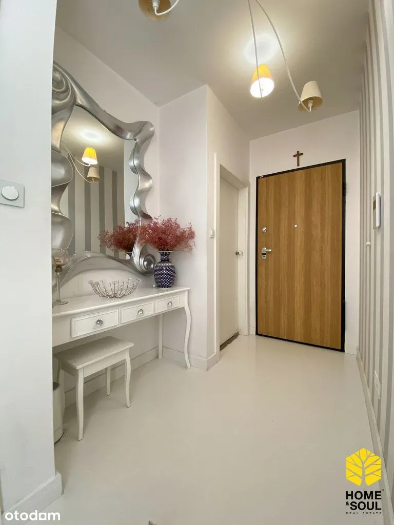 Stylowo urządzony 3-pokojowy apartament z balkonem 