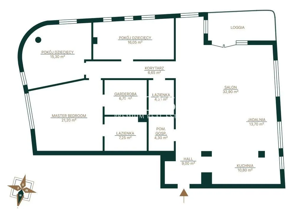 Komfortowy apartament 148 m2 w Miasteczku Wilanów 