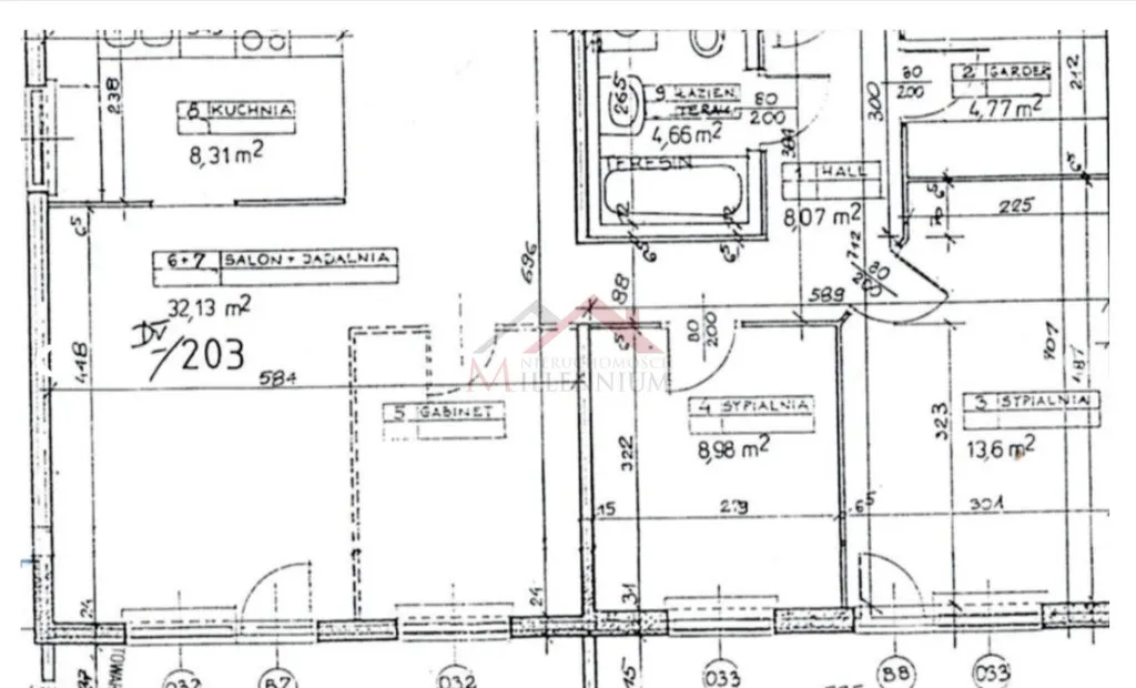 Mieszkanie na sprzedaż, 80 m², 3 pokoje Warszawa Białołęka Dąbrówka Szlachecka 