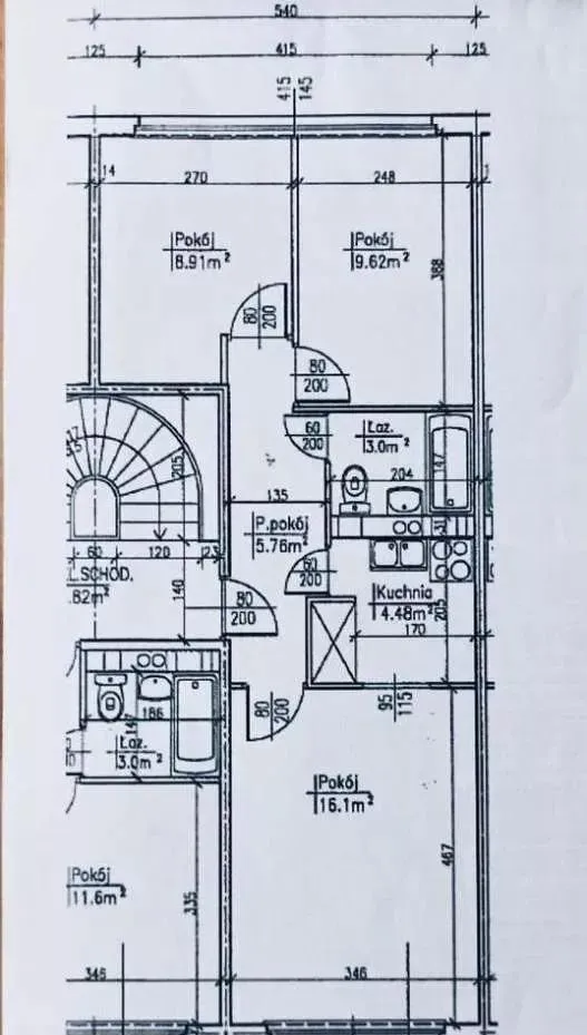 Mieszkanie na sprzedaż 3 pokoje 48m2