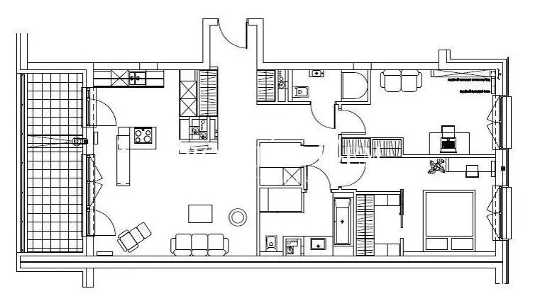 Mieszkanie do wynajęcia, 86 m², 3 pokoje Warszawa Wilanów 