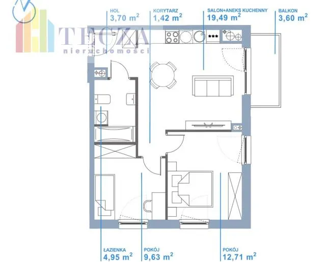 PROMOCJA!!3pok+balkon,przy Factory URSUS,Pilne 