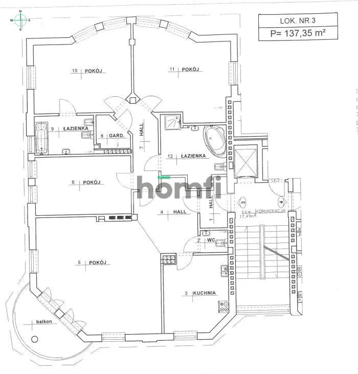 4-pok apartament na zielonym Mokotowie 