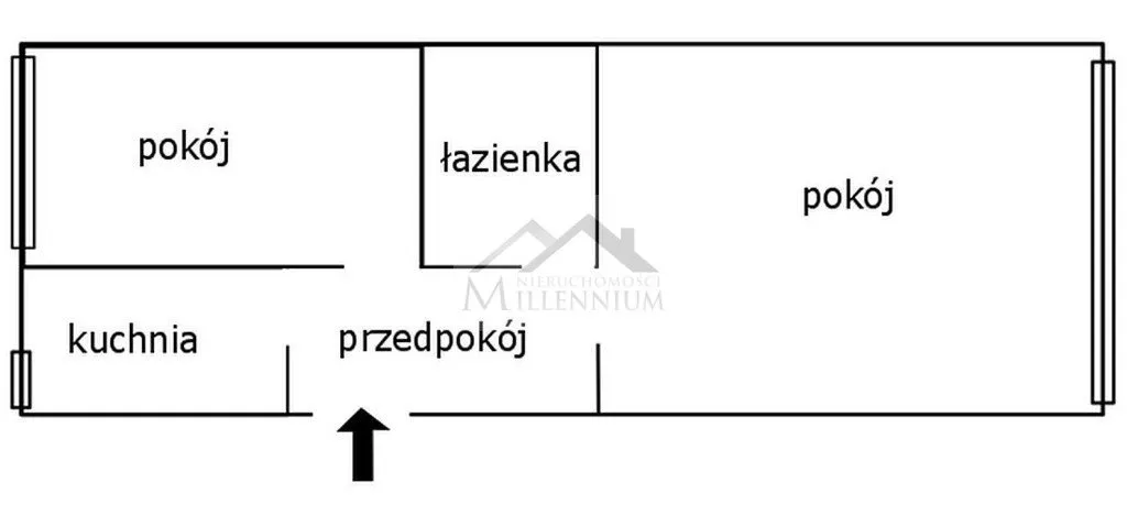 2-pokojowe mieszkanie Praga-Południe 