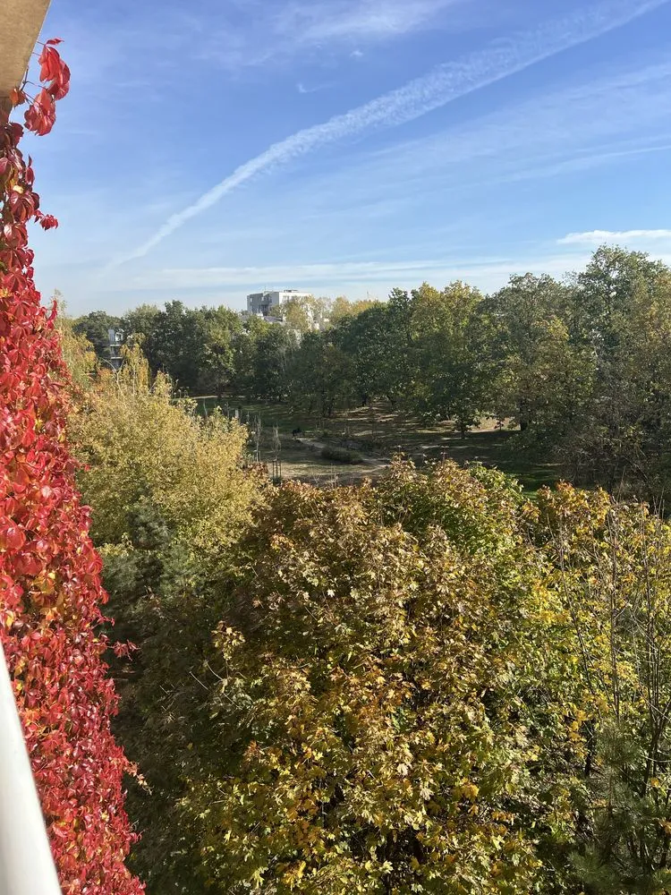 2 poziomowe mieszkanie, 3-pokojowe, taras, widok na park, 2 łazienki.