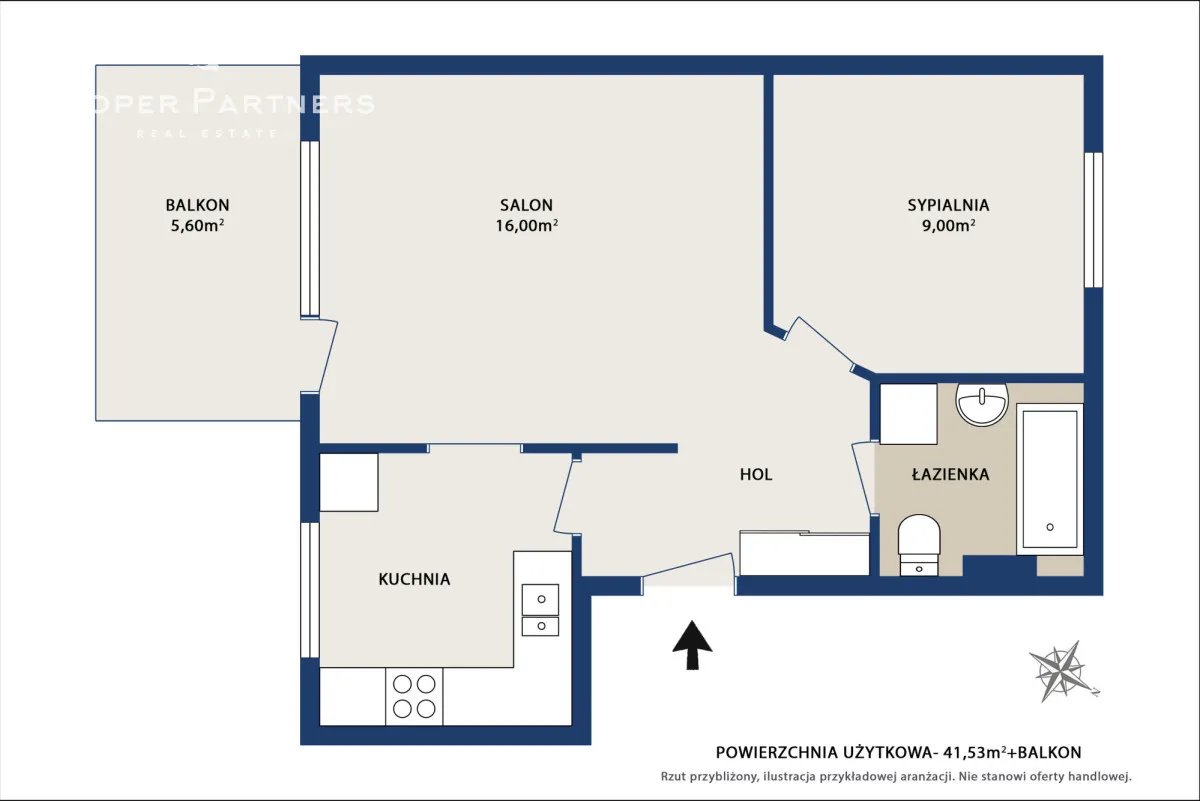 Mieszkanie na sprzedaż, 41 m², 2 pokoje Warszawa Białołęka 