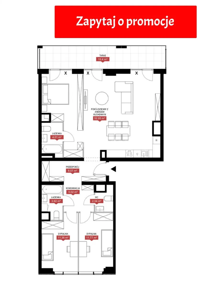 Sprzedam mieszkanie trzypokojowe: Warszawa Mokotów , ulica Postępu, 99 m2, 1839000 PLN, 3 pokoje - Domiporta.pl