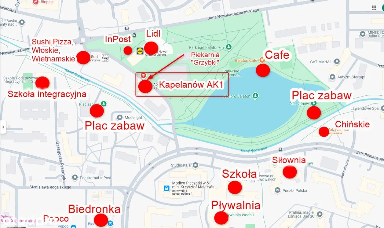 Mieszkanie 3 pok., 53m2, 2 piętro ul. Kapelanów AK