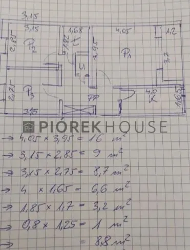 3-pokojowe mieszkanie na Mokotowie 