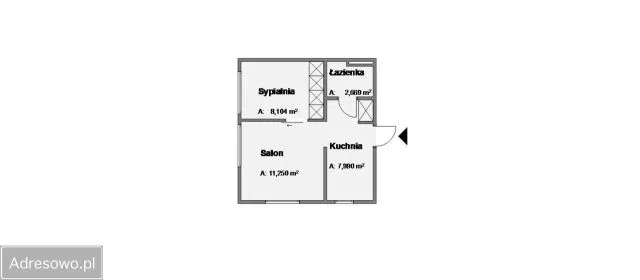 Warszawa Śródmieście Mieszkanie - 2 pokoje - 30 m2 - 4 piętro