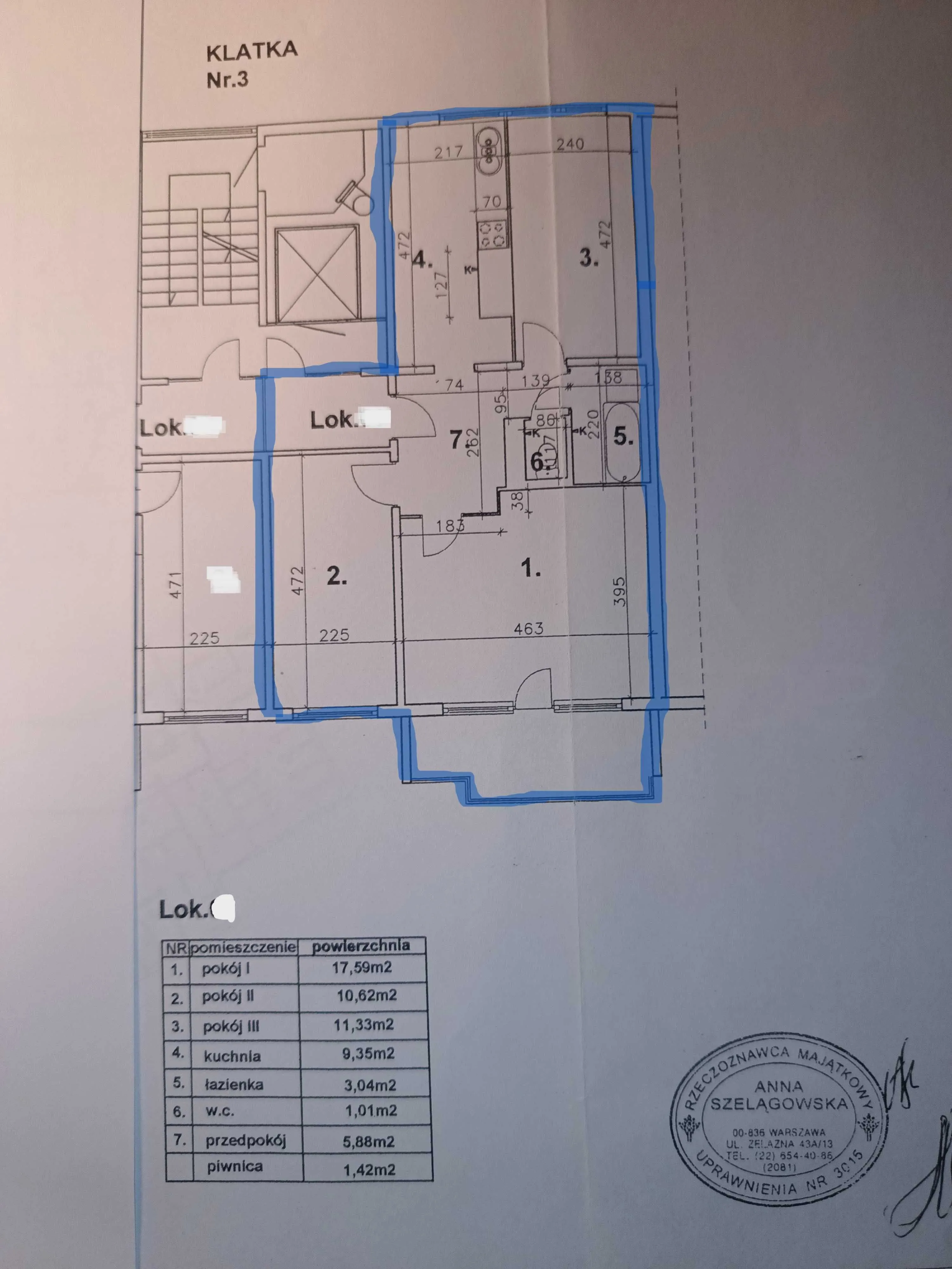 GOCŁAW Horbaczewskiego, 3 pokoje po remoncie, parking w cenie