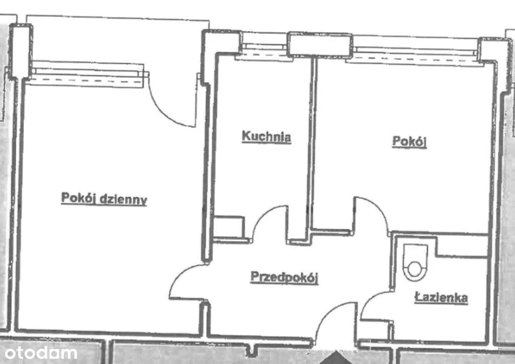 2 POKOJE Z KUCHNIĄ/BALKON/METRO WAWRZYSZEW.