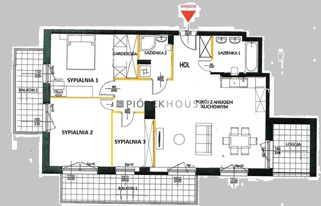 NOWE 4 pokoje ul. Żupnicza 87m2 + 27 m2(3 balkony) 