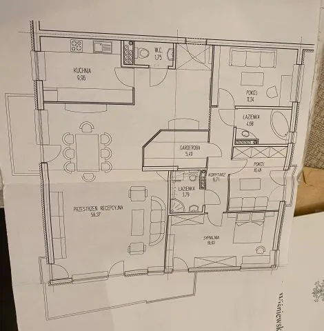 Warszawa Saska Kępa, Arabska  Mieszkanie - 4 pokoje - 132 m2 - 2 piętro