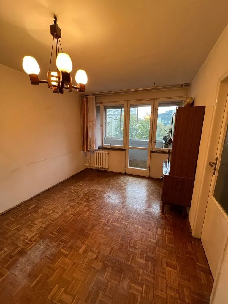 37,5m2/Powiśle/2pokoje/duży balkon/piwnica/do aranżacji