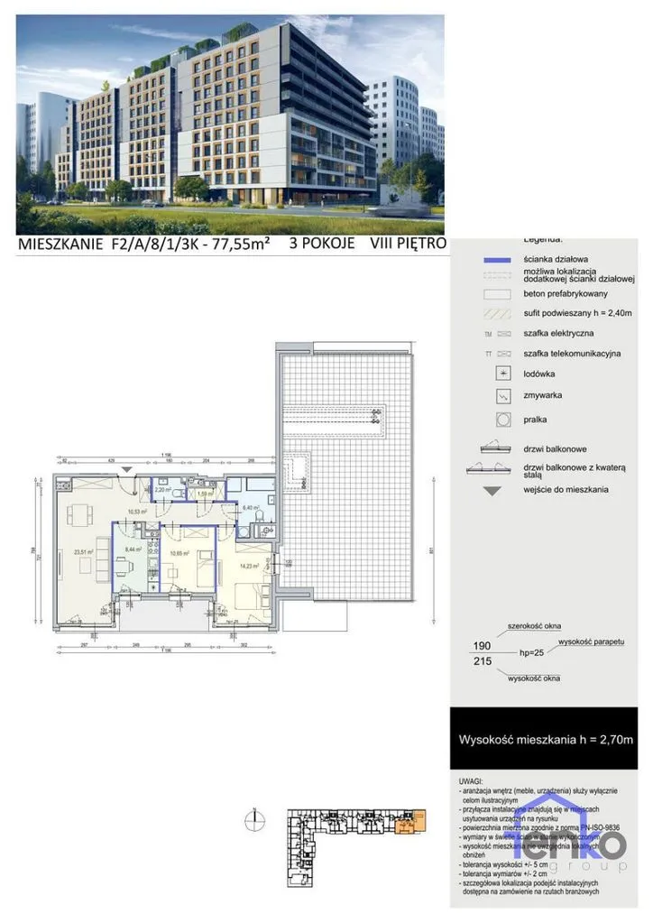 Ogromny Taras | Stylowe Centrum Przyszłości 0% Fee