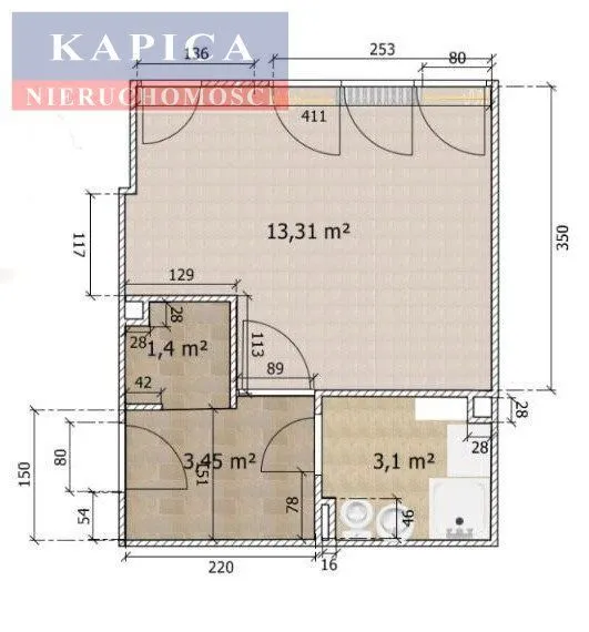 Kawalerka w cichej i zielonej okolicy! M2 Wileński 