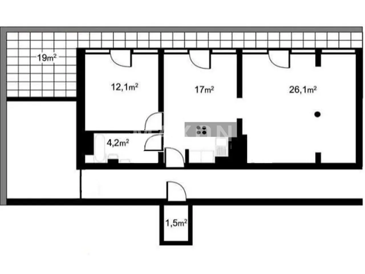 POWIŚLE, na wynajem apartament z widokiem 