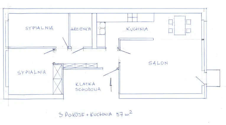 Wynajmę 3 pokoje - metro Słodowiec 