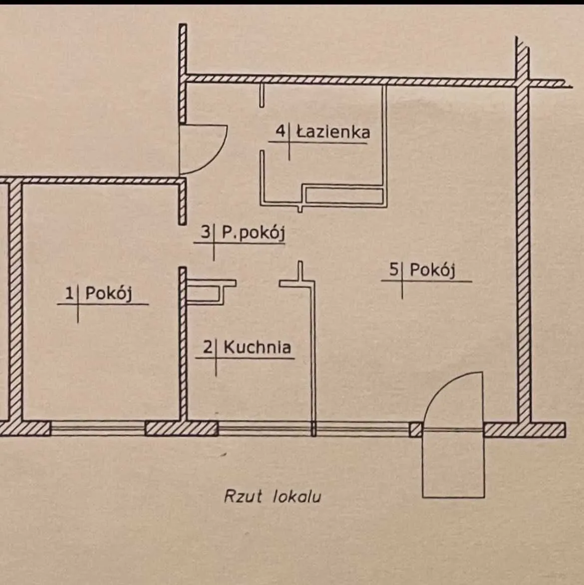 2 pokojowe mieszkanie 37,2m² Okińskiego