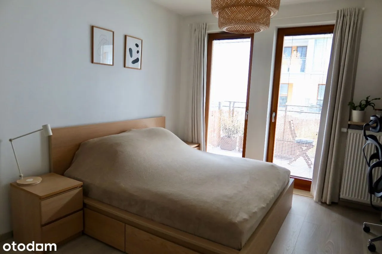 Apartament 2 pokojowy na Mokotowie - 2 tarasy