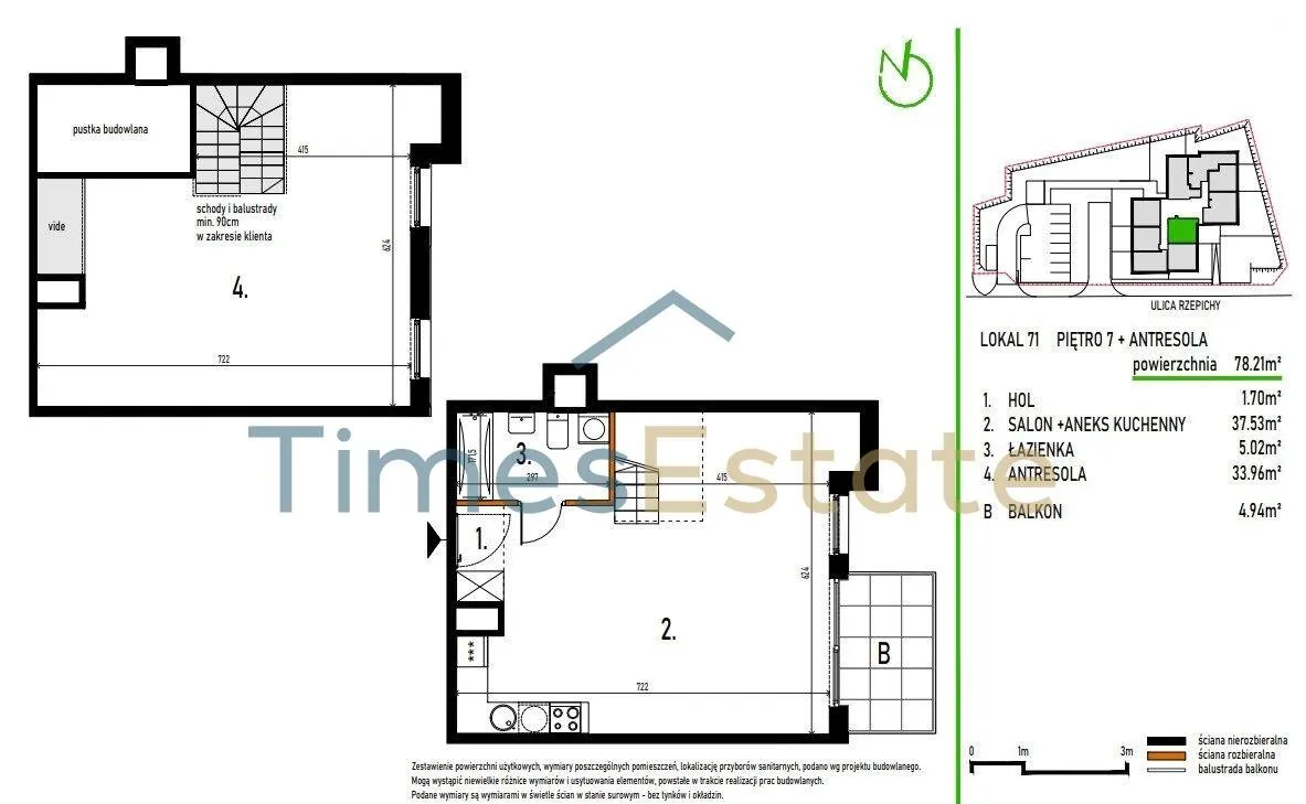 Sprzedam mieszkanie trzypokojowe: Warszawa Targówek , 78 m2, 982318 PLN, 3 pokoje - Domiporta.pl