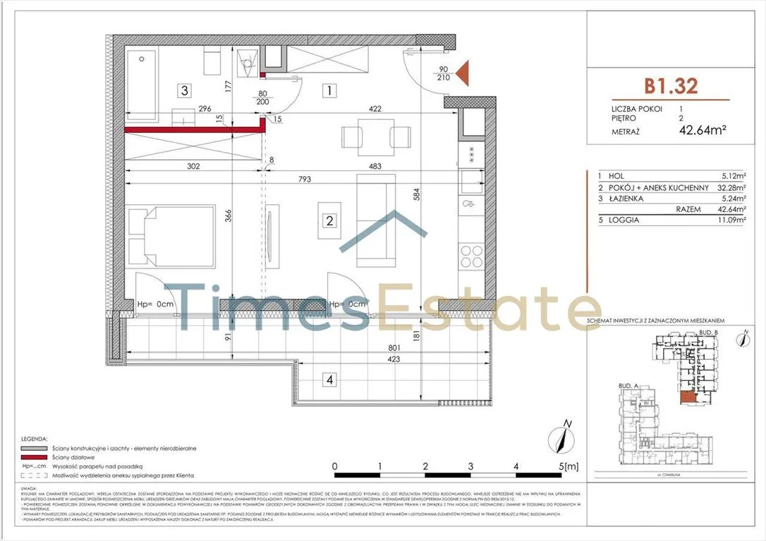 Sprzedam mieszkanie dwupokojowe: Warszawa Śródmieście Śródmieście , 43 m2, 1441362 PLN, 2 pokoje - Domiporta.pl