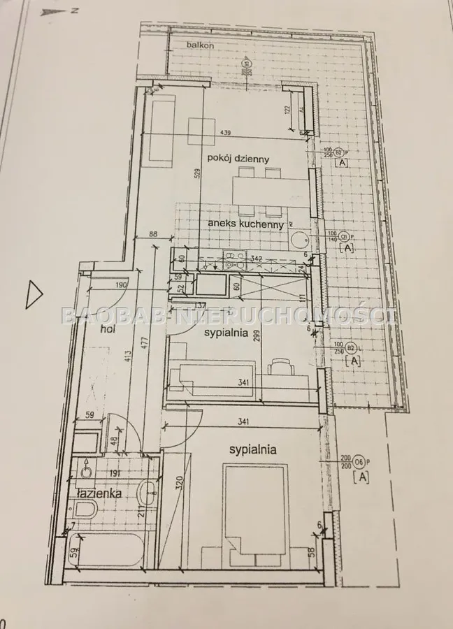 Mieszkanie na sprzedaż, 55 m², 3 pokoje Warszawa Wola 