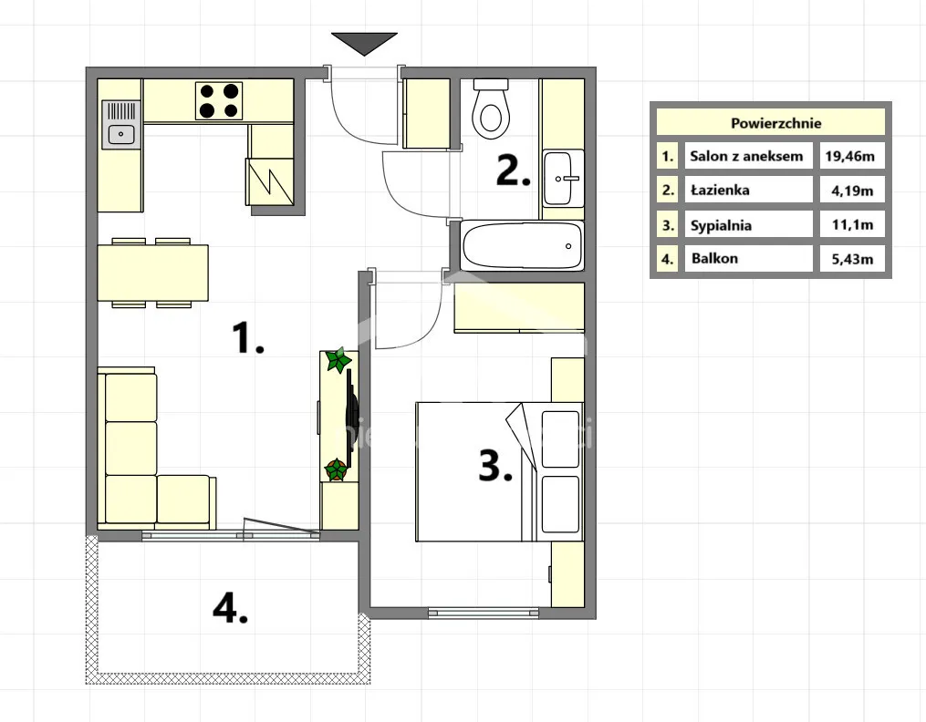 Garaż; Komórka; Smart home; Do wejścia 