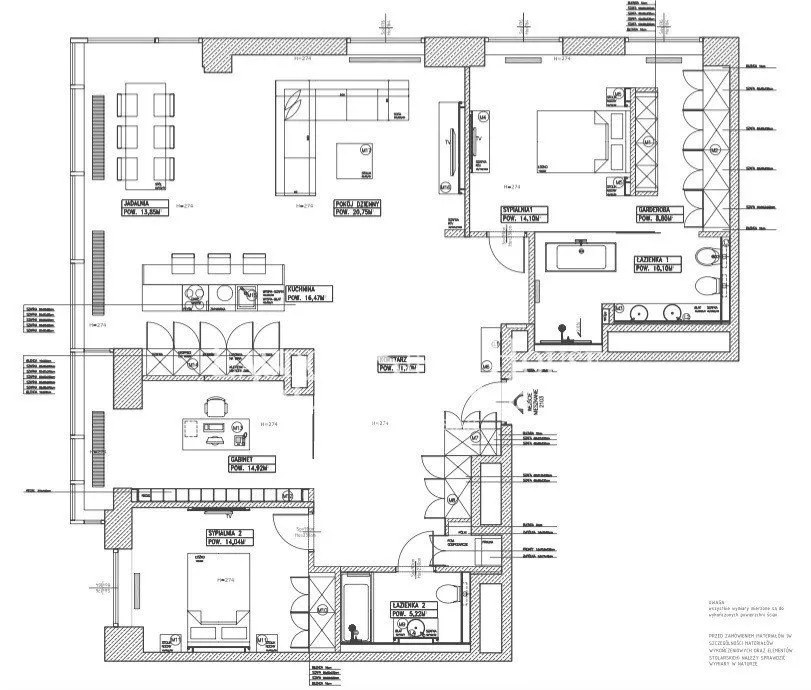 Grzybowska Apartament na wynajem 