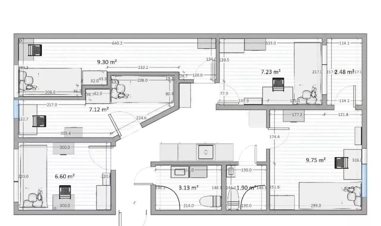 Mieszkanie na sprzedaż 5 pokoje 58m2