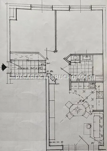 Apartamentowiec, 3 pok., balkon 